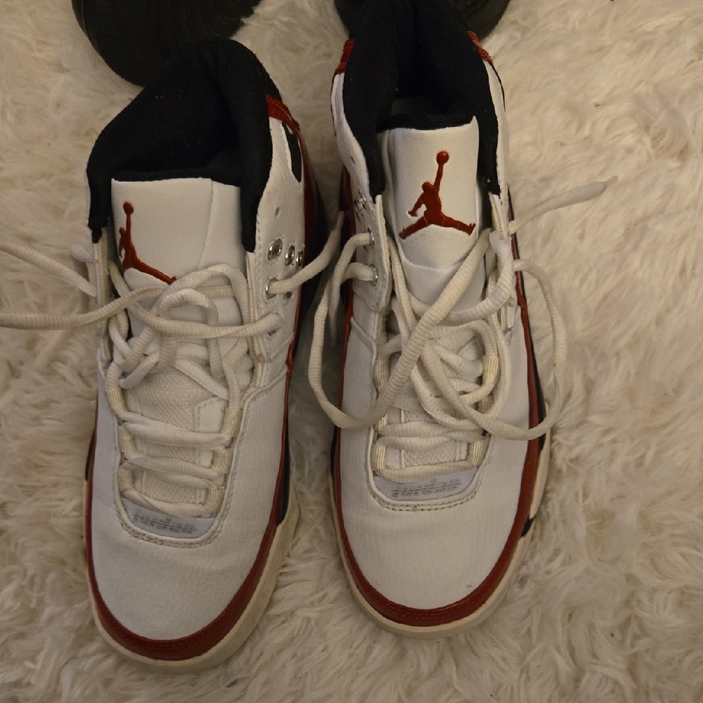 Jordan Work'M OG 2005 Super Rare Chicago White and Red Sneakers